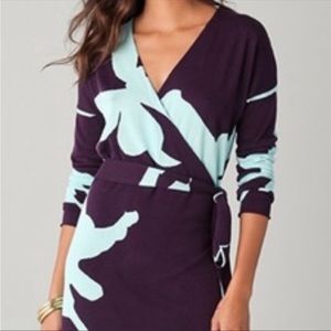 Diane Von Furstenberg Wrap Dress Size L
